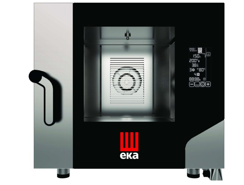 Horno eléctrico convección MILLENIAL BLACK MASK Gastronomía 5 bandejas GN1/1 MKF511BM Línea Padova Horno eléctrico convección MILLENIAL BLACK MASK Gastronomía 5 bandejas GN1/1 MKF511BM Línea Padova