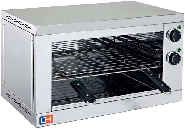 Salamandra Eléctrica Resistencia Superior 2200W 600x300x360h mm con temporizador S4530T