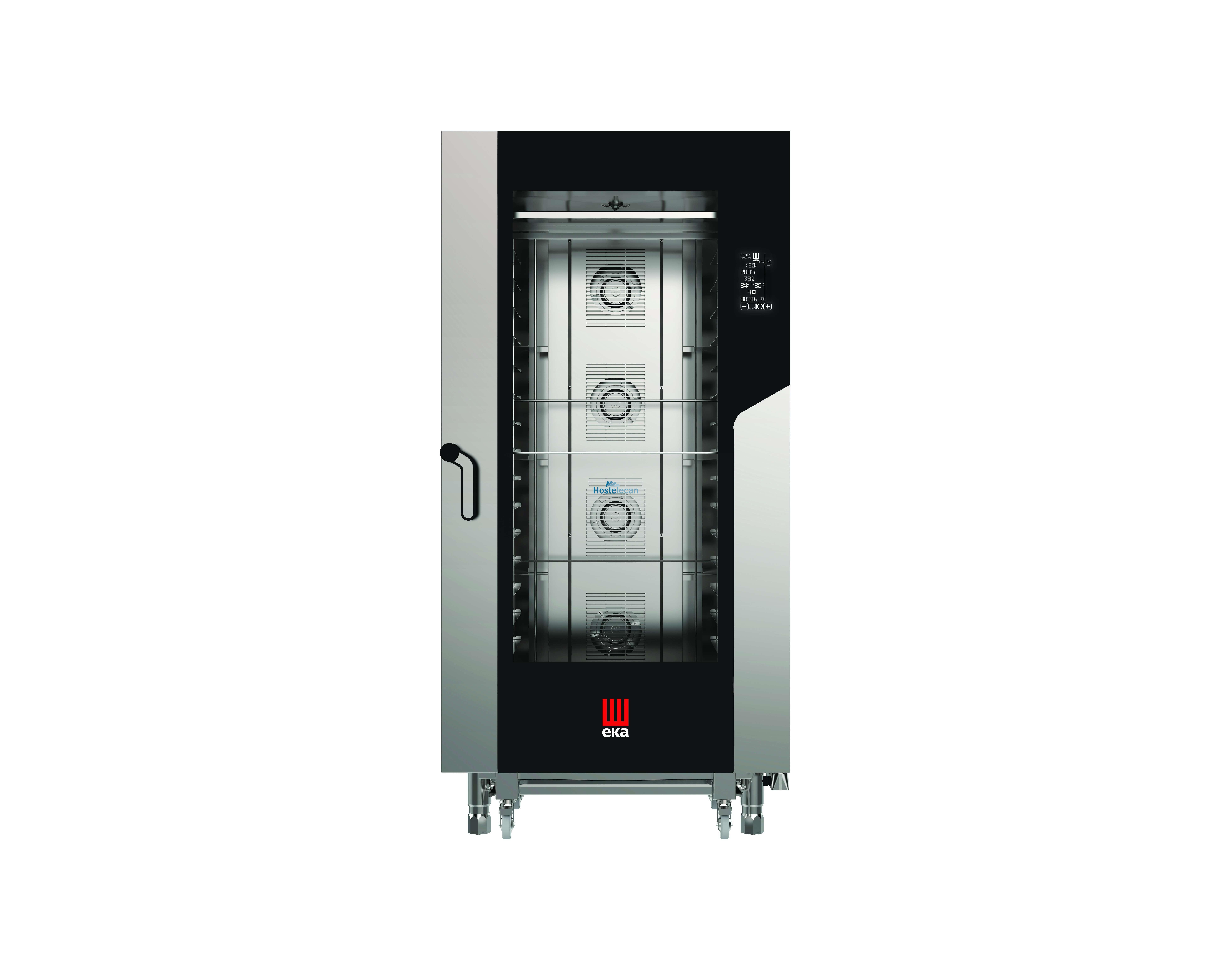 Horno eléctrico convección MILLENIAL BLACK MASK Pastelería/Panadería 16 bandejas 600x400 mm MKF1664BM Línea Padova