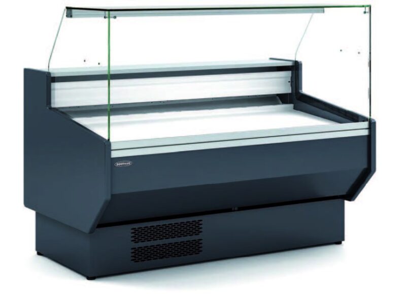 Vitrina Refrigerada Cristal Recto Fondo 900 dim.2995x940x1235h mm Línea Córdoba VED-9-30-R