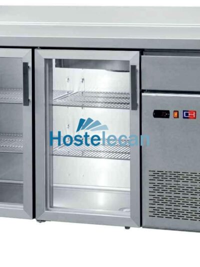 Frente Mostrador Refrigerado con Puertas de Vidrio 3 puertas de 2017 x600 x1045h mm CORDOBA FMCH-200V