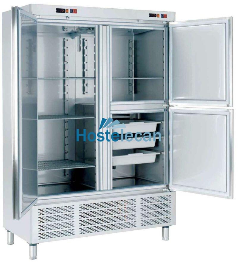Armario Snack Refrigerado con Departamento de Congelados Fondo 726 de 1388 x726 x2067h mm CORDOBA ARCH-1203-DC