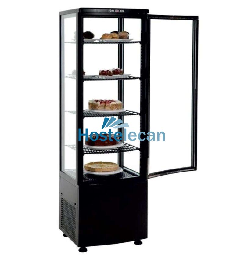 Expositor Refrigerado 4 Caras 238 litros Negro de 515x485x1715h mm Línea Pekín XC238L-N Expositor Refrigerado 4 Caras 238 litros Negro de 515x485x1715h mm Línea Pekín XC238L-N
