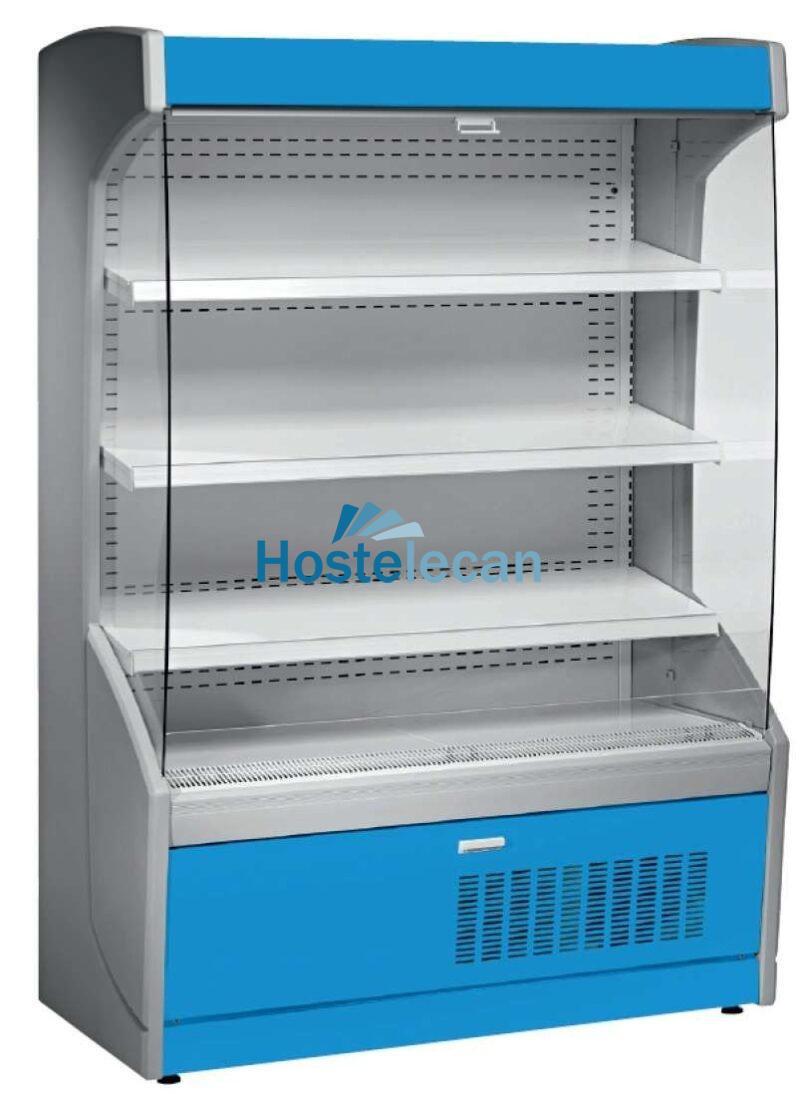 Mural Refrigerado Expositor 4 Estantes Fondo 700 de 1017 x700 x1998h mm AVEIRO MPL100-A azul