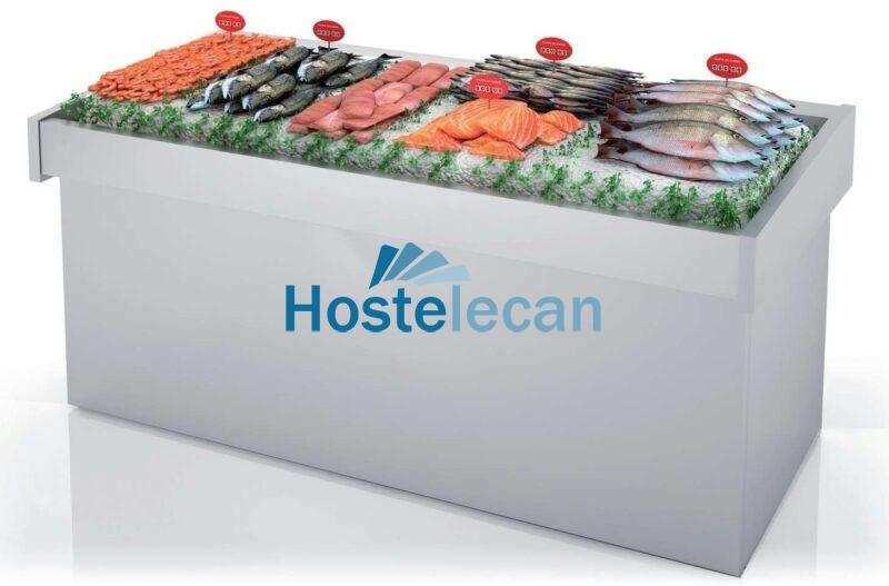 Mostrador Pescado neutro dim.1700x950x990h mm  Línea Córdoba DBNP-170