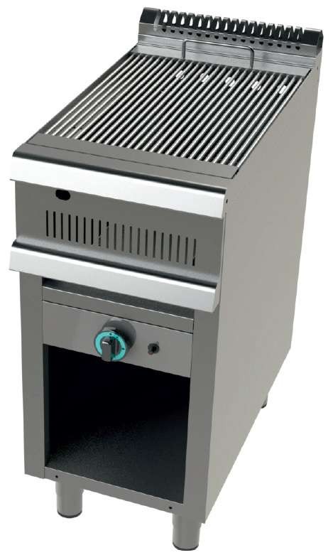 Barbacoa gas con mueble 9 Kw Serie 700 JUNEX con medidas 400x730x850h mm GR7N100
