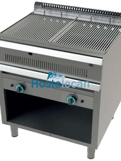 Barbacoa a gas con mueble 11+11 Kw Serie 900 JUNEX con medidas 800x900x900 h mm GR9C200