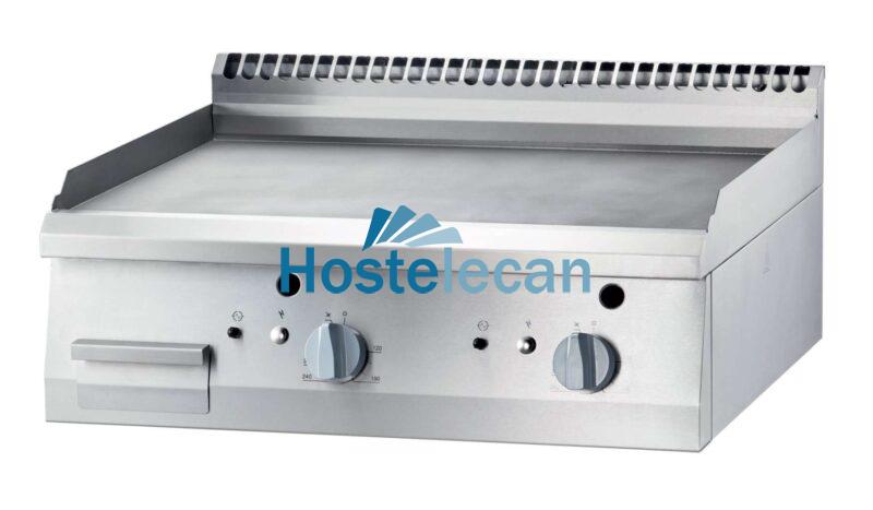 Fry top a gas acero rectificado sobremesa placa lisa 400x700x250h mm 6,5Kw Línea Varsovia Fry top a gas acero rectificado sobremesa placa lisa 400x700x250h mm 6,5Kw Línea Varsovia