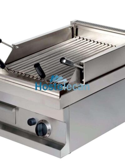 Barbacoa a gas piedra volcánica sobremesa 4,8kw 400x600x265h mm GGL604 Línea Estambul