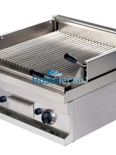 Barbacoa a gas piedra volcánica sobremesa 9,6kw 600x600x265h mm GGL606 Línea Estambul