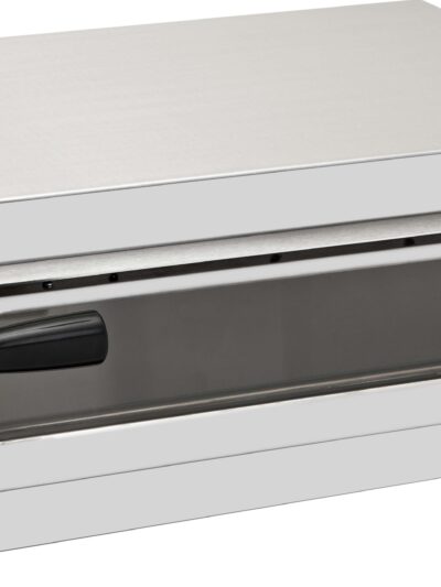 Horno Eléctrico de Pizza Compacto 1 pizza diámetro 35 cm AVEIRO FP20PV con puerta de cristal