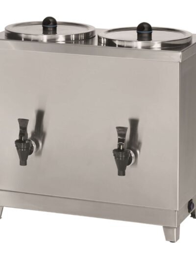 Termo de Leche 12 litros potencia de 1500+1500W con medidas 525x265x525h mm T12L