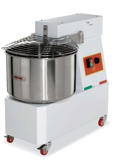 Amasadora Espiral 22 litros  cuba y cabezal fijo con 2 velocidades TREVISO IM22 2V (400V)