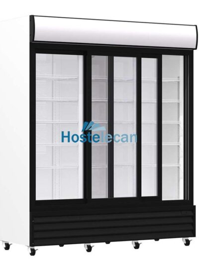 Armario Expositor Refrigerado 1600 litros 3 Puertas Deslizantes de Vidrio de 1720 x730 x2060h mm PEKIN CST1600S