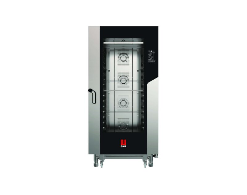 Horno eléctrico convección MILLENIAL BLACK MASK Pastelería/Panadería 16 bandejas 600×400 mm MKF1664BM Línea Padova