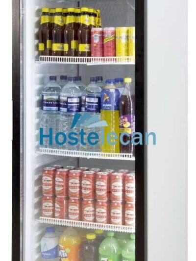 Armario Expositor Refrigerado 400 litros Puerta de Vidrio de 620 x665 x1850h mm CORDOBA RV300