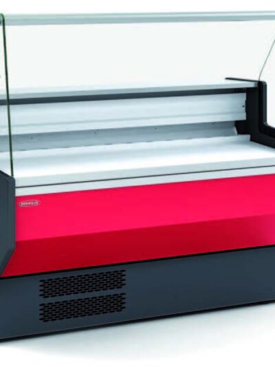 Vitrina Refrigerada Cristal Recto Fondo 800 dim.1055x800x1235h mm Línea Córdoba VED-8-10-R