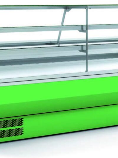 Vitrina Refrigerada Cristal Recto pastelería Fondo 900 dim.2025x940x1235h mm Línea Córdoba VEPD-9-20-RR