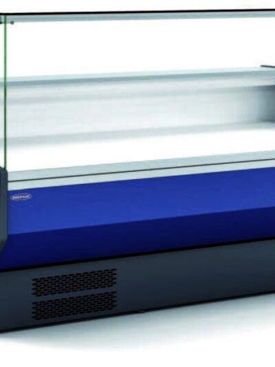 Vitrina Refrigerada Cristal Recto Fondo 1100 dim.2025x1100x1235h mm Línea Córdoba VED-10-20-R-TF