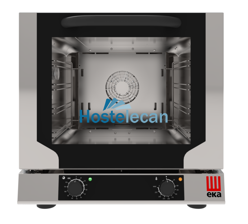 Horno eléctrico convección SNACK 4 bandejas 43×34 cm EKF423P Línea Padova