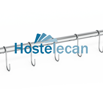 Kit para colgar utensilios de 750x50x100 mm con 10 ganchos