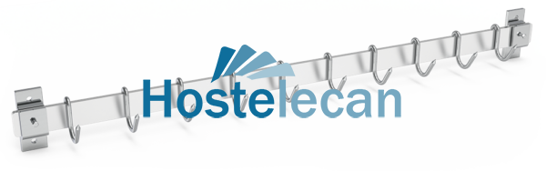 Pletina con 10 ganchos 1500x90x100 mm