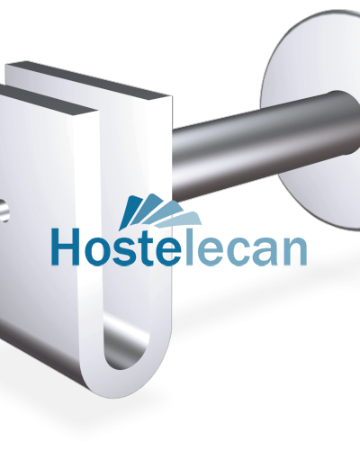 Soporte recto para recibir 230x50x40 mm.