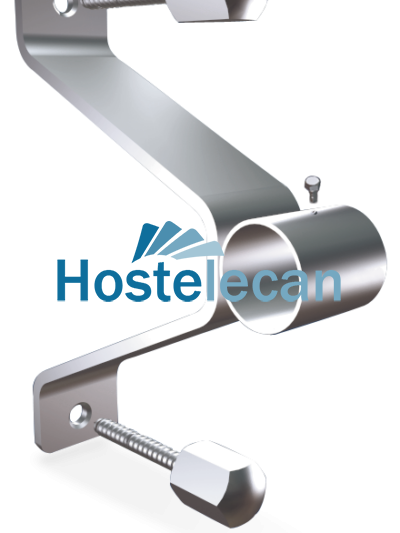 Soporte puente s/trasera para tubo 200x140x30 mm.