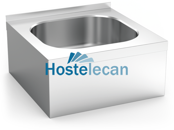 Fregadero colg.c/faldón 1C 450x500x220 mm.