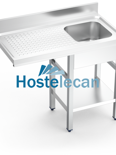 Fregadero para lavavasos 1C,EI 1000x550x850 mm.