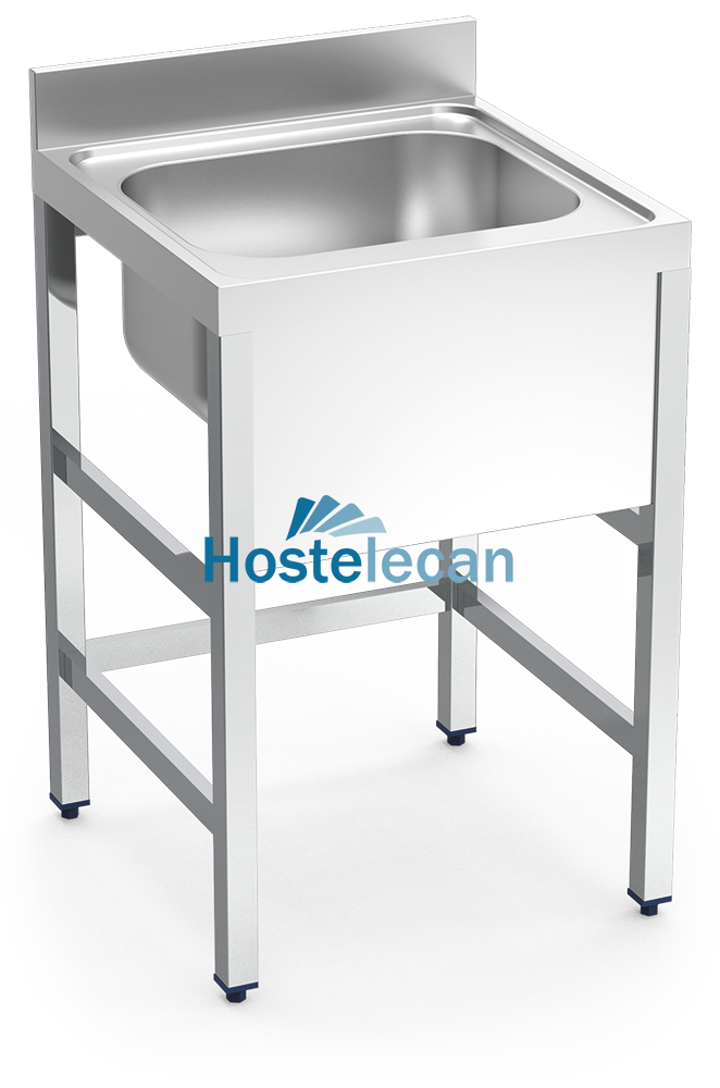 P056004.png Fregadero con soporte 1C 800x700x850 mm.