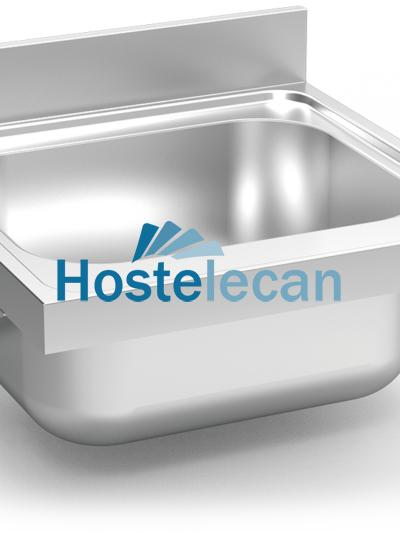 Fregadero colgante con cartelas 1C 700x600x325 mm.
