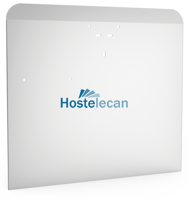 P060606.png Peto postizo perforado para acoplar a lavamanos de 450 mm.