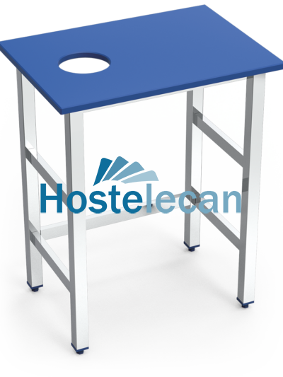 Puesto pescadero fb.azul mod.senc.700x500x870 mm.