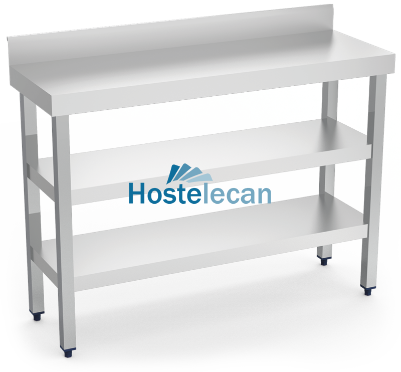 Mesa mural sotabanco c/2 entrep. 1000x400x850 mm.