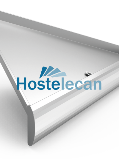 Escuadra exterior para mostrador 1289x967x256 mm.