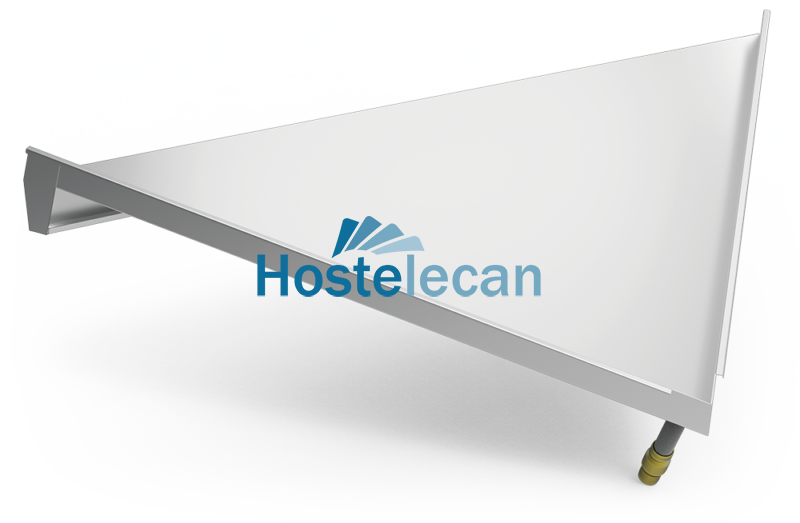 P074449.png Escuadra interior para mostrador 1230x870x118 mm.