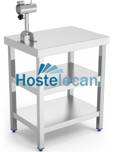 Mesa inox jamonera RT-3D 710x500x1220 mm