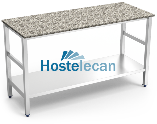 P076858.png Isla de cocina inox con encimera de granito 1500x600x870 mm