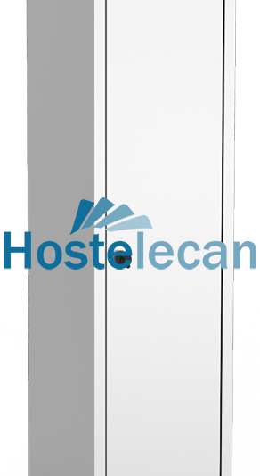 Taquilla pequeña / armario de limpieza de 1 puerta 370x480x2010 mm.