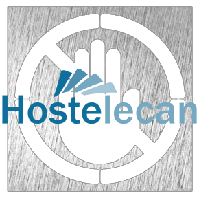 P082622.png Pictograma inoxidable «Prohibido el paso» 120x120x1.5 mm