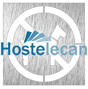 P082624.png Pictograma inoxidable «Prohibido animales» 120x120x1.5 mm