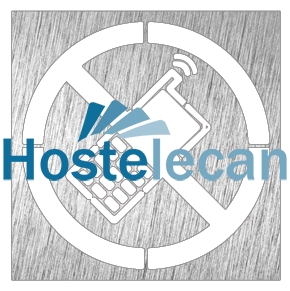 P082632.png Pictograma inoxidable «Prohibido teléfono móvil» 120x120x1.5 mm