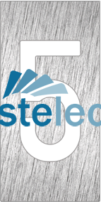 P082656.png Pictograma inoxidable «Número 5» 60x120x1.5 mm.