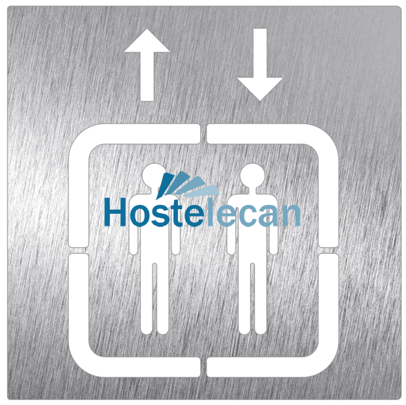 P082668.png Pictograma inoxidable – Ascensor 120×120 mm