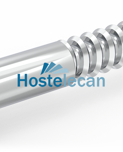 Tirafondo cabeza hexagonal M6x40 mm.