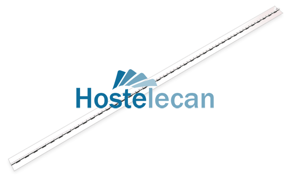 Bisagra de piano 1820x38x1.5 mm.