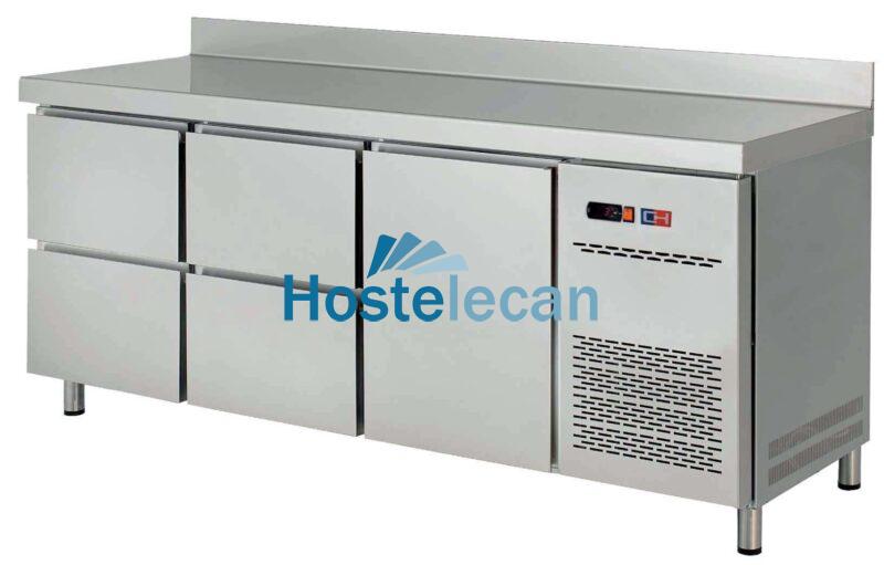 Mesa Snack Refrigerada 4 cajones + 1 puerta Fondo 600 de 2017 x600 x850h mm CORDOBA MRCH-200-4 Mesa Snack Refrigerada 4 cajones + 1 puerta Fondo 600 de 2017 x600 x850h mm CORDOBA MRCH-200-4