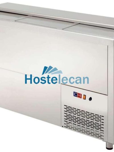 Enfriador de Botellas 2 Puertas Inoxidable Interior y Exterior de 1000 x550 x850h mm CORDOBA MRB-100I