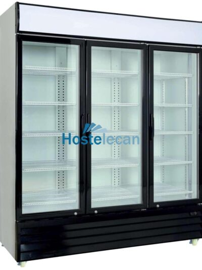 Armario Expositor Refrigerado 1600 litros 3 Puertas Batientes de Vidrio de 1720 x730 x2060h mm PEKIN CST1600